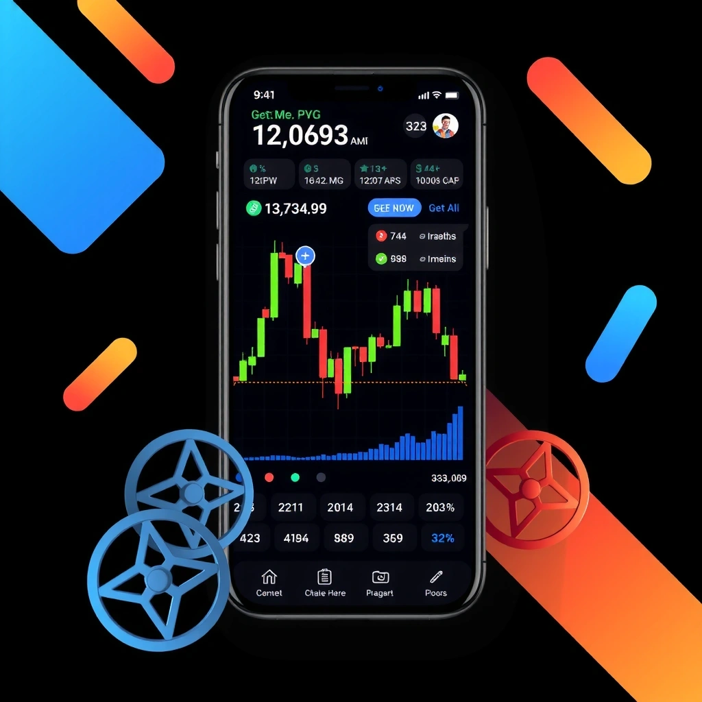 Dashboard de trading gamificado con interfaces interactivas