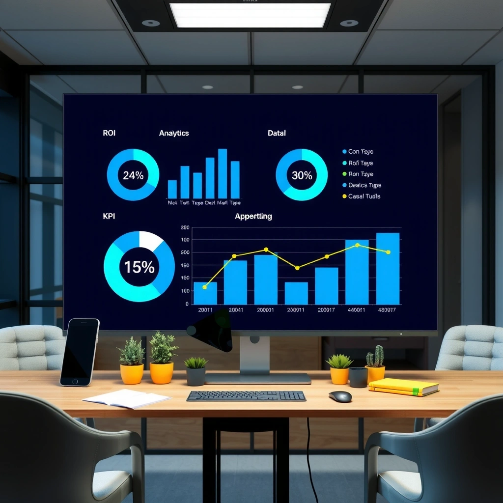Gráficos de ROI y métricas de rendimiento